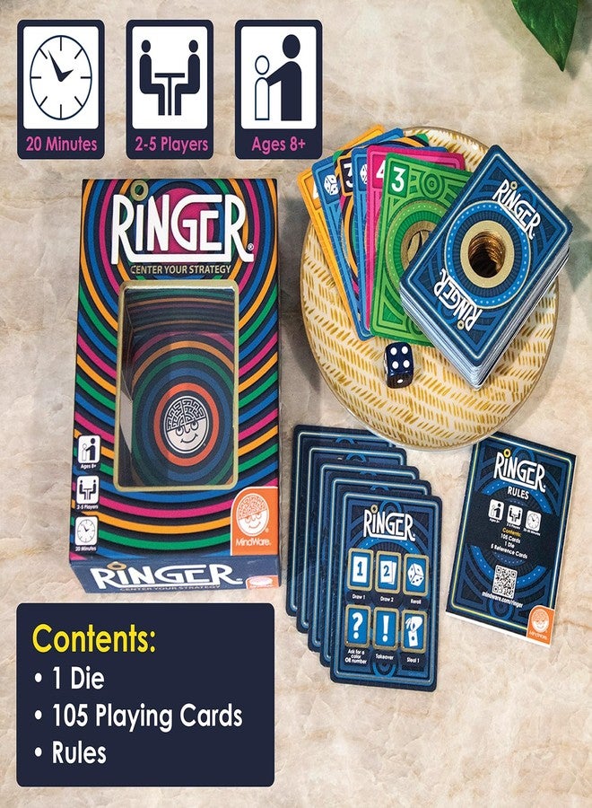 MindWare Ringer Family Card Game - Portable Card Game for Travel & Game Night - Easy to Learn, Fun to Play - Image 2